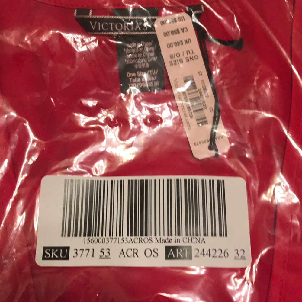 ❤️Victoria Secret Red Robe - Picture 4 of 5